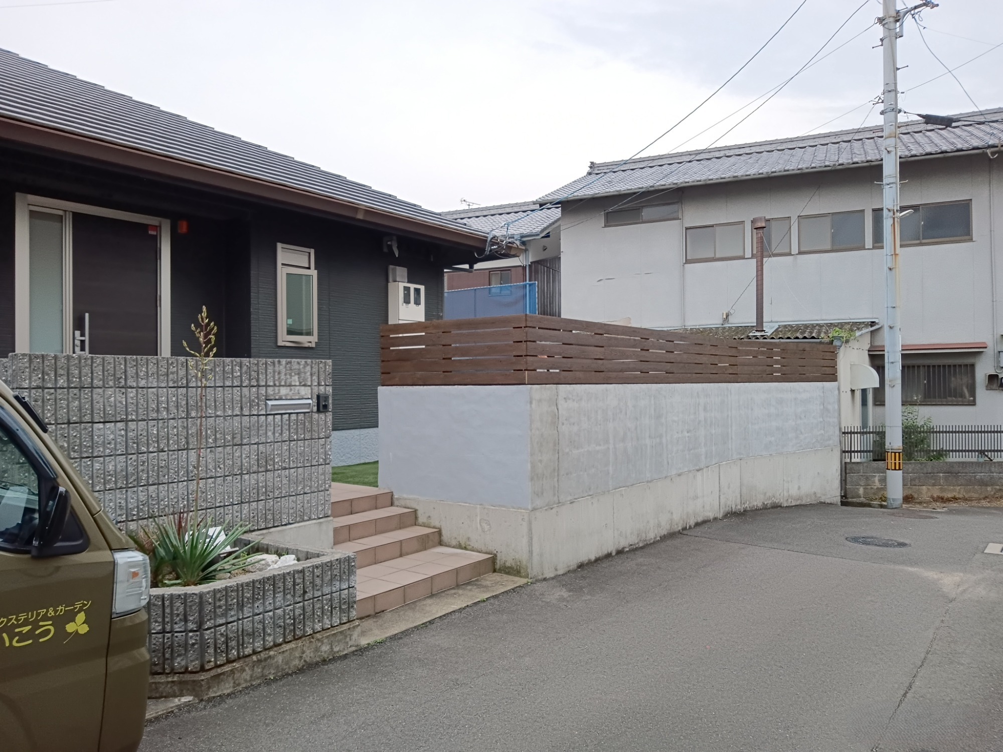 愛媛県　松山市　外構工事　エクステリア